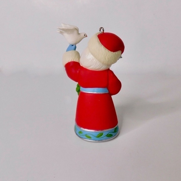 HALLMARK 2014 Keepsake Ornament Christmas A Visit From Santa Dove Series #6 - Picture 5 of 15